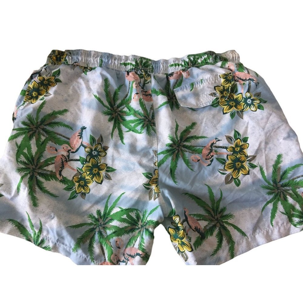 Trader Bay Flamingo Palm Trees Beach Tropical Swi… - image 6